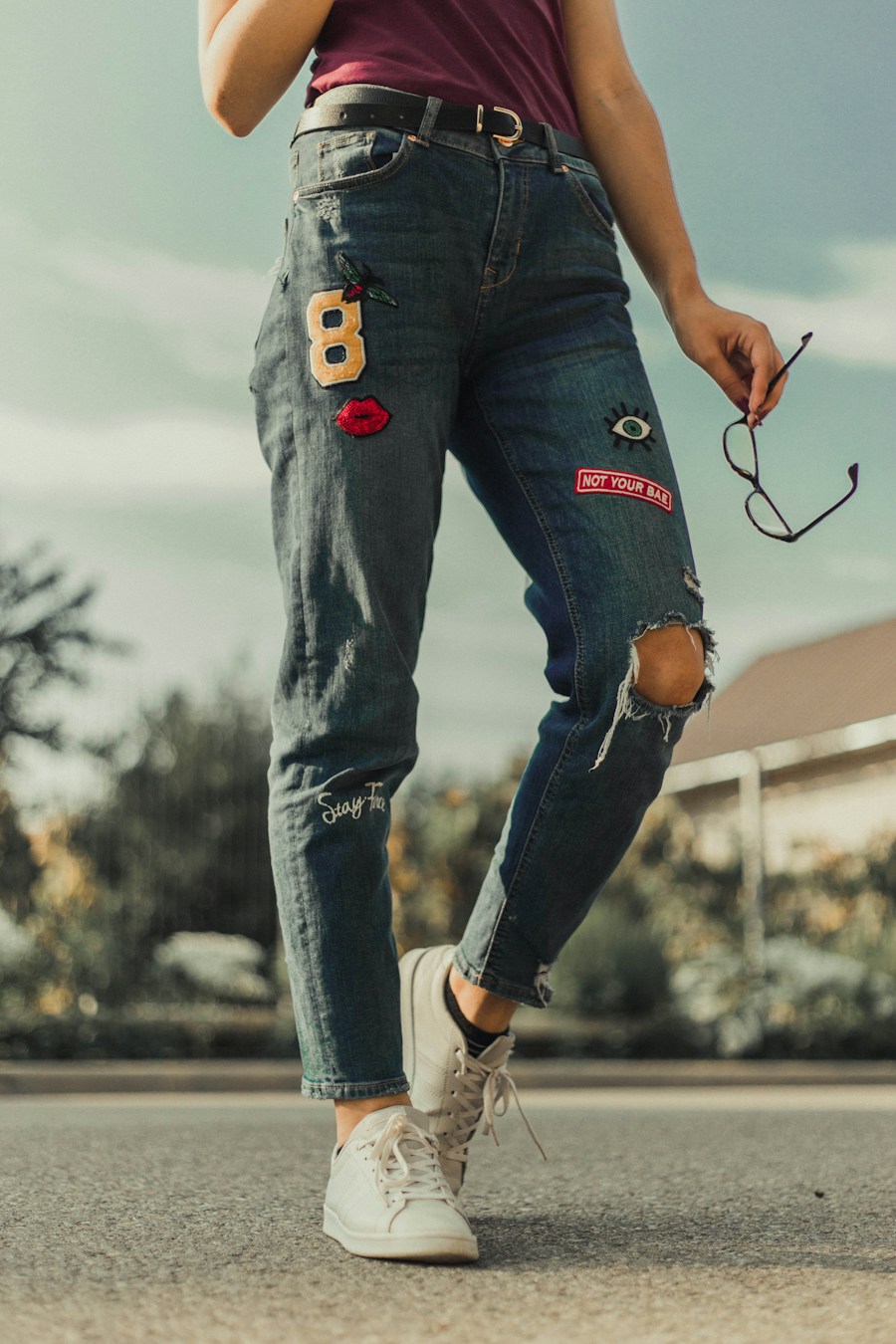 Calça Jeans Reta
